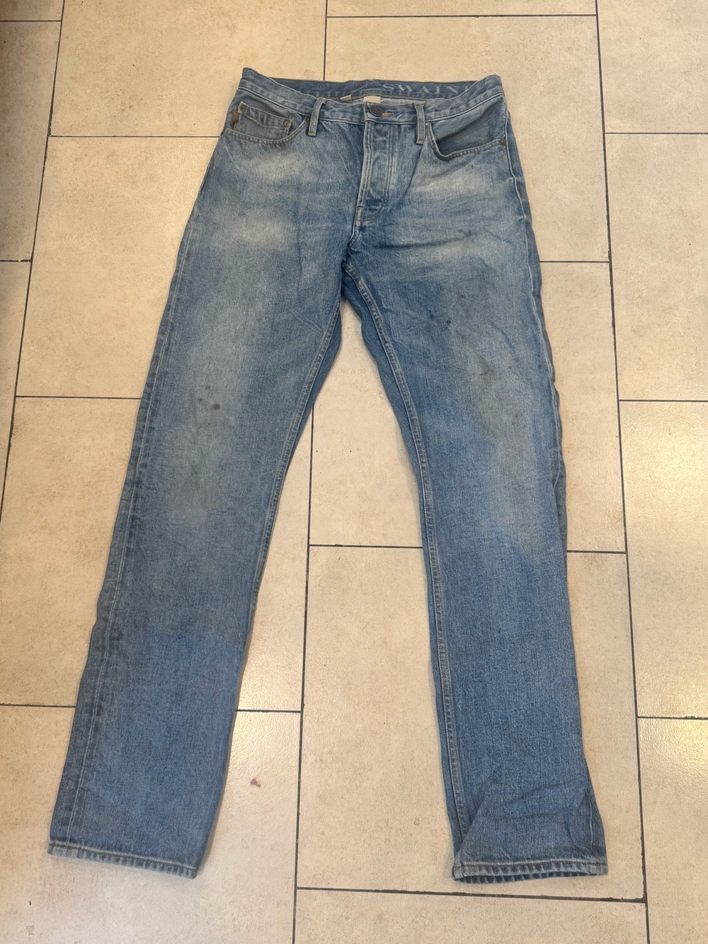 Burberry Brit Men’s Swaine Vintage Slim Jeans 100% Cotton 30x32 - Has Stains
